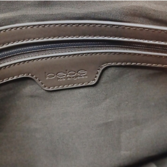 Bebe Brown Clutch Bag - Picture 6 of 10